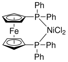 (1,1-Bis(diphenylphosphino)ferrocene)nickel (II) chloride - CAS:67292-34-6 - Ni(dppf)Cl2, Bis(Diphenylphosphino)Ferrocene Dichloronickel(II)
